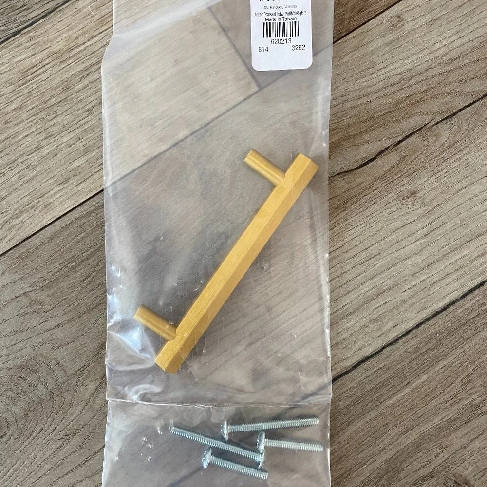 West Elm Alden Drawer Hardware Brass Pull 3